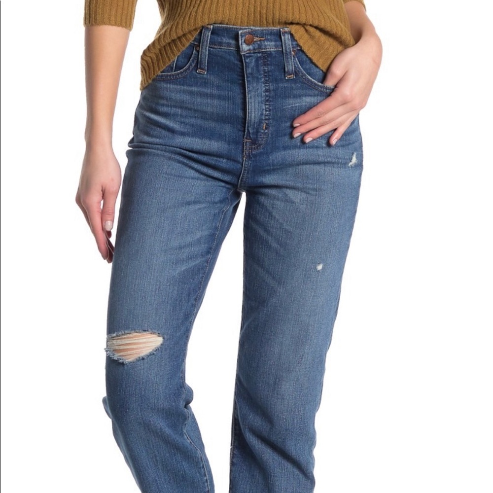 Madewell straight crop - size 25